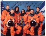 STS-107 Crew - click to enlarge