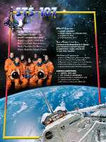 STS-107 Mission Poster - click to enlarge