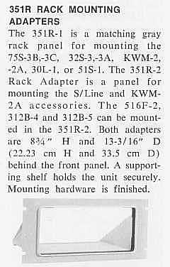 Rack Mounting Adpters