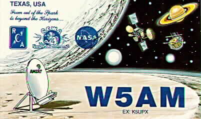 W5AM QSL
